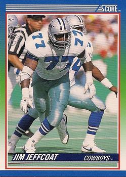 1986 McDonald's Play & Win - Dallas Cowboys - Green Tab #_JIJE - Jim  Jeffcoat