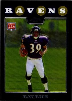 2012 TOPPS CHROME RAY RICE BALTIMORE RAVENS #51