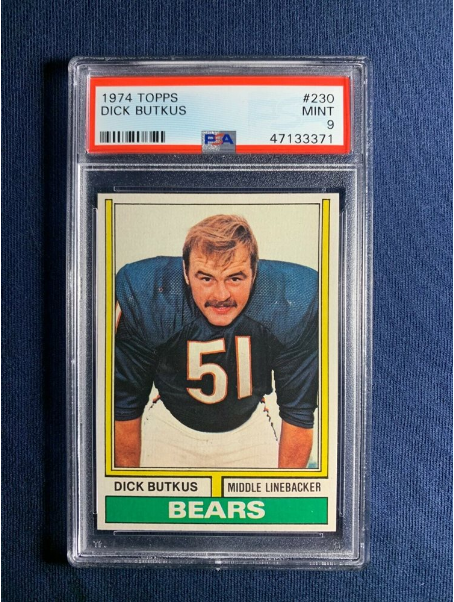 1974 Topps Dick Butkus #230