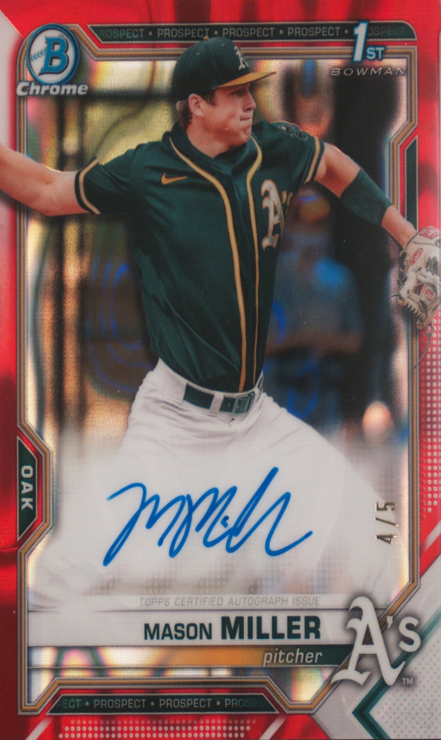 Mason Miller Cards: Values, Rookies | Collectibles.com