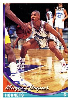 Mavin  NBA 90s Rare Alternate Muggsy Bogues 1 Charlotte Hornets