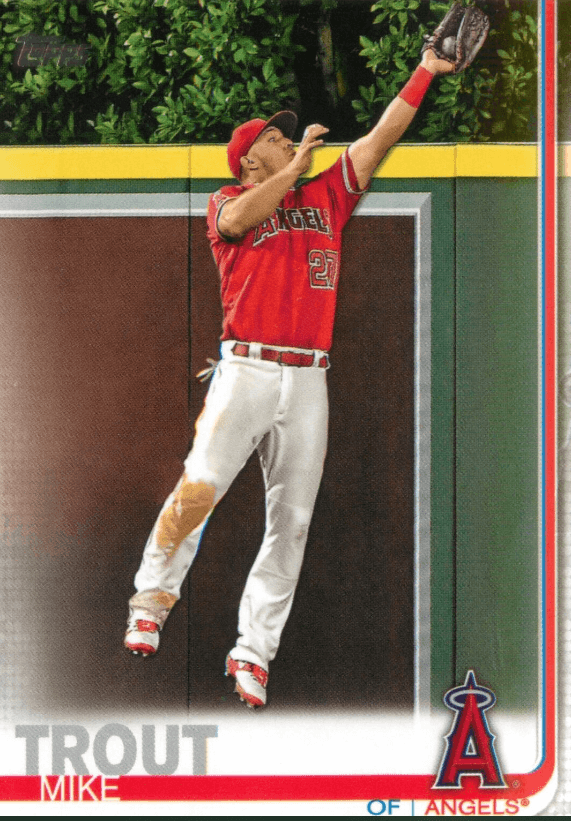 2019 Topps Series 1 Mike Trout #100