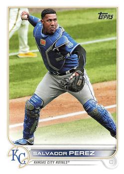 2021 Topps #211 Salvador Perez Kansas City Royals Baseball Card