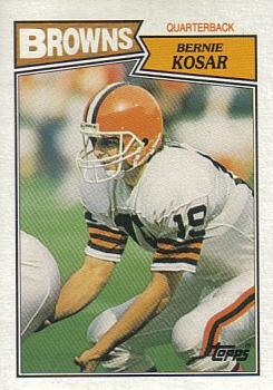 Los Angeles Raiders at Cleveland Browns 10-20-1985 NFL ticket Topps Bernie  Kosar