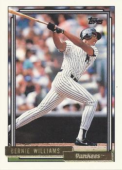 1996 Topps Chrome Bernie Williams #24 New York Yankees