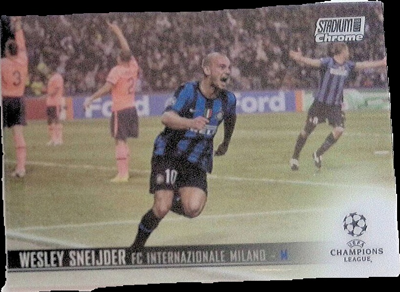 Wesley sneijder trading cards values rookies hot deals