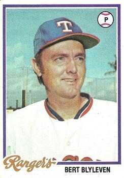 BERT BLYLEVEN 1974 Topps 98 Baseball Card Minnesota Twins 