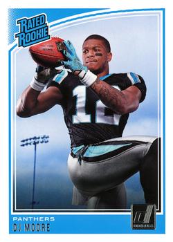 2022 Panini Contenders Season Ticket DJ Moore #16 Carolina Panthers