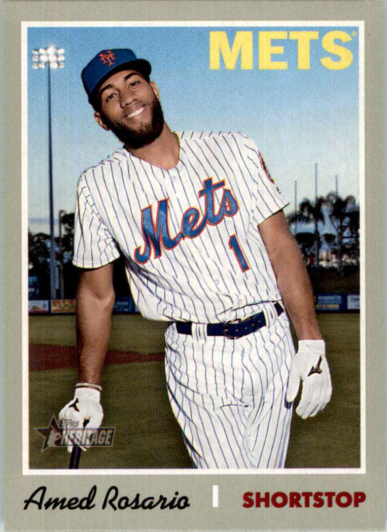 Amed Rosario 2021 Topps Heritage Chrome #207/999 #683 Cleveland