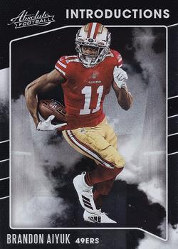 2020 Panini Absolute Introductions #I-BA Brandon Aiyuk Value - Football