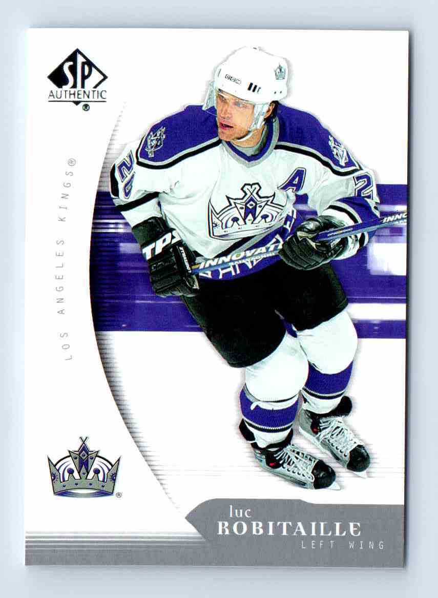 2011-12 LUC ROBITAILLE LIMITED RETIRED NUMBERS INSERT #6 LA KINGS #005/199