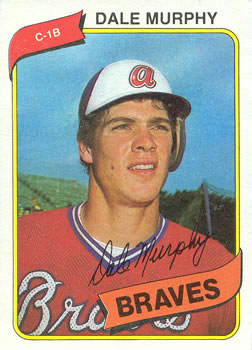 1982 Donruss Dale Murphy #299 Atlanta Braves
