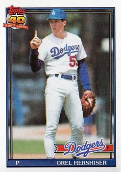  1989 Topps Baseball Card #550 Orel Hershiser : Collectibles &  Fine Art