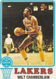 1973 Topps Wilt Chamberlain #80 - $41,985