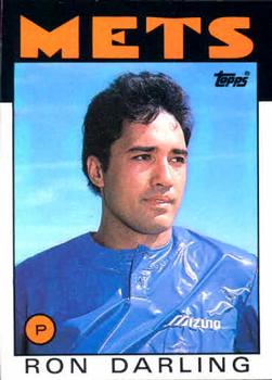  1985 Topps Baseball #415 Ron Darling New York Mets UER Official  MLB Trading Card (stock photos used) Near Mint or better condition :  Collectibles & Fine Art