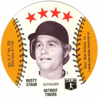1977 Topps Rusty Staub