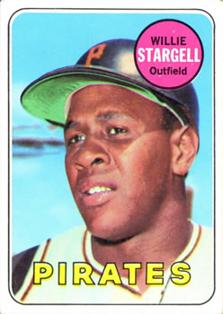 1972 Topps Baseball #447 Willie Stargell PSA 9 (MINT)