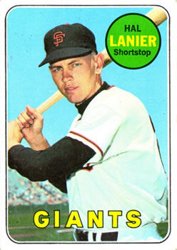 MAJESTIC  HAL LANIER San Francisco Giants 1969 Throwback Baseball