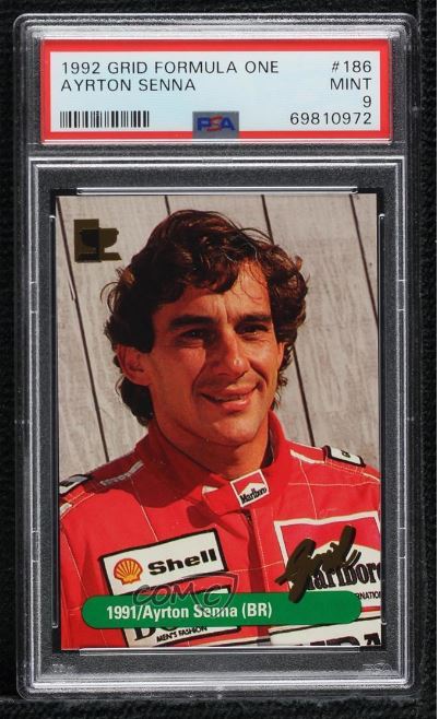 Top 10 Ayrton Senna Trading Cards | Cardbase