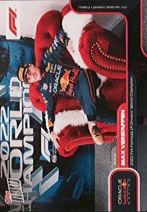 2020 Topps Chrome Formula 1 #164 Max Verstappen Value Racing