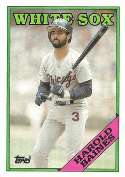 HAROLD BAINES  Chicago White Sox 1981 Home Majestic Throwback
