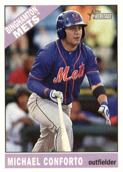  2021 TOPPS #517 MICHAEL CONFORTO METS BASEBALL MLB :  Collectibles & Fine Art