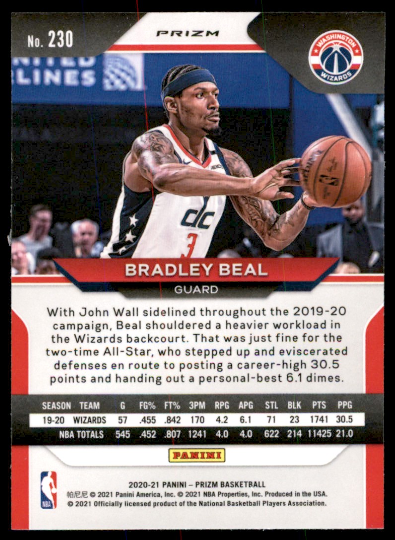 Bradley Beal Cards: Values, Rookies | Collectibles.com