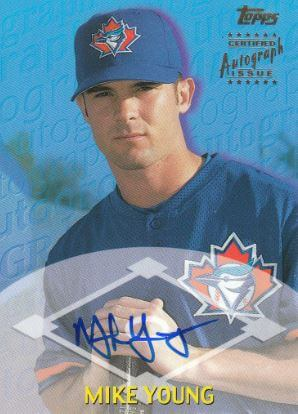 2000 Topps Traded Mike Young Certified Autograph #TTA46