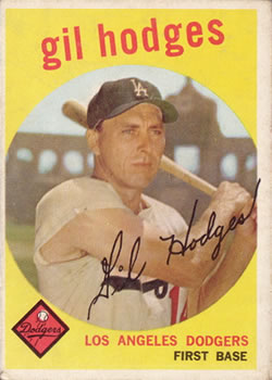 1960 Topps Gil Hodges  Baseball cards, Baseball trading cards, Baseball  history