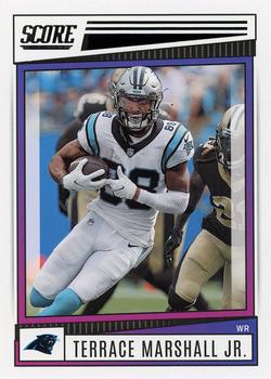 Terrace Marshall Jr. Carolina Panthers Autographed 2021 Panini Illusions Mystique #MY-18 Beckett Fanatics Witnessed Authenticated 10 Rookie Card