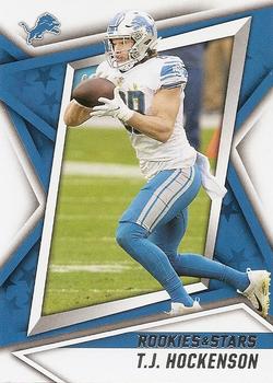 : 2019 Absolute Football Absolute Rookie Materials #37 T.J. Hockenson  Jersey Piece Detroit Lions RC Official Panini NFL Trading Card : Everything  Else