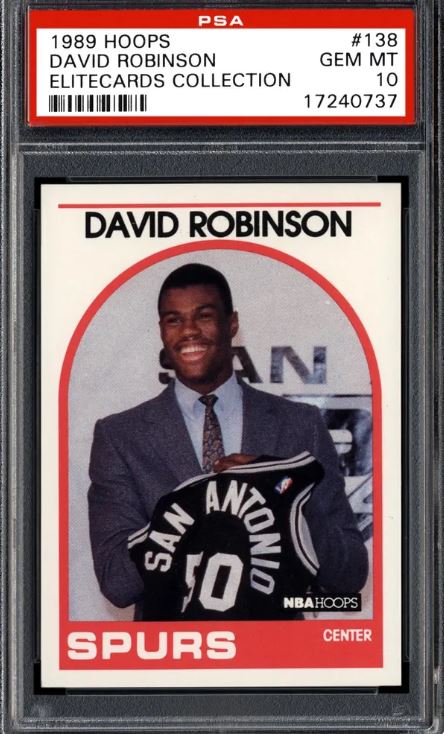 1989 Hoops David Robinson #138 