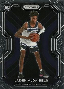 Jaden McDaniels Trading Cards: Values, Tracking & Hot Deals