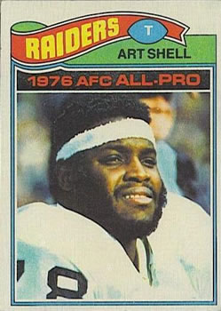 Art Shell Rookie Card 1973 Topps #77