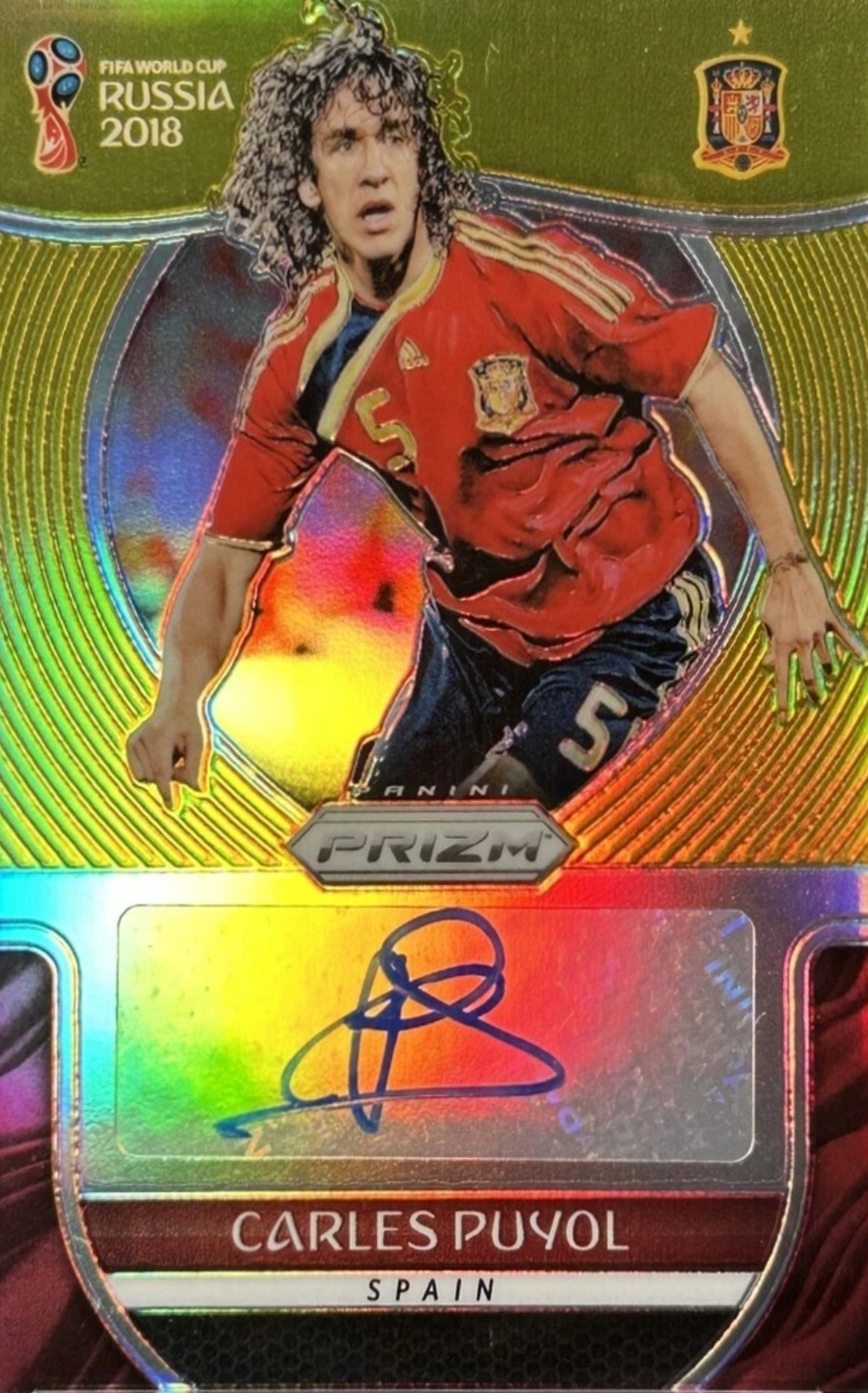 Carles Puyol Cards: Values, Rookies | Collectibles.com