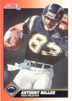 1990 Pro Set Pro Bowl Anthony Miller 356 San Diego Chargers