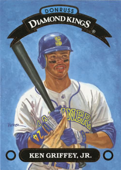 1993 Donruss Diamond Kings #DK-1 Ken Griffey Jr. Value null