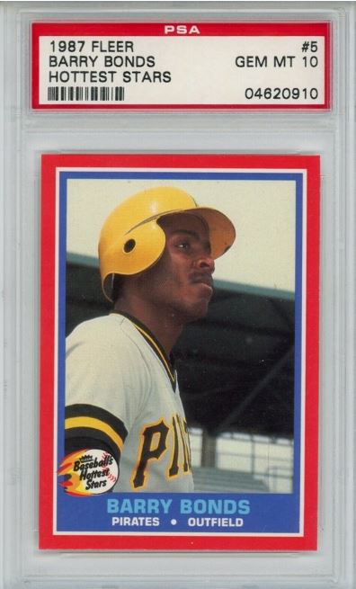 16 Most Valuable Barry Bonds Rookie Cards