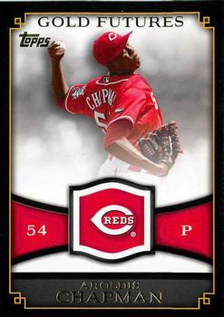 2011 Topps #110 Aroldis Chapman Cincinnati Reds MLB Baseball Card (RC -  Rookie Card) NM-MT