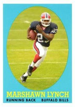 : 2008 Leaf Rookies and Stars #11 Marshawn Lynch Bills