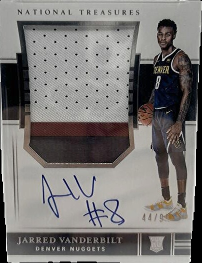 Jarred Vanderbilt Trading Cards: Values, Rookies & Hot Deals
