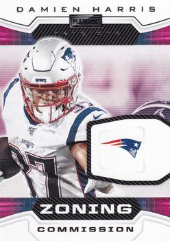 2022 Mosaic Orange Reactive Prizm Damien Harris #134 Patriots