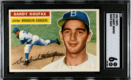 1956 Topps Sandy Koufax #79