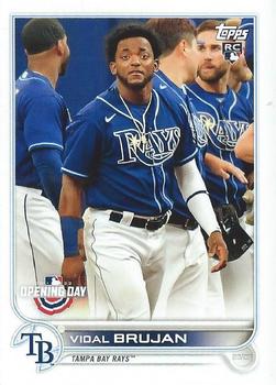  2022 Topps Opening Day Baseball Blue Foil #74 Trea