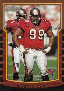 #56 Warren Sapp - 1998 Metal Universe Football Cards (Star