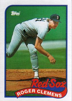  1987 Topps #340 Roger Clemens Red Sox MLB Baseball