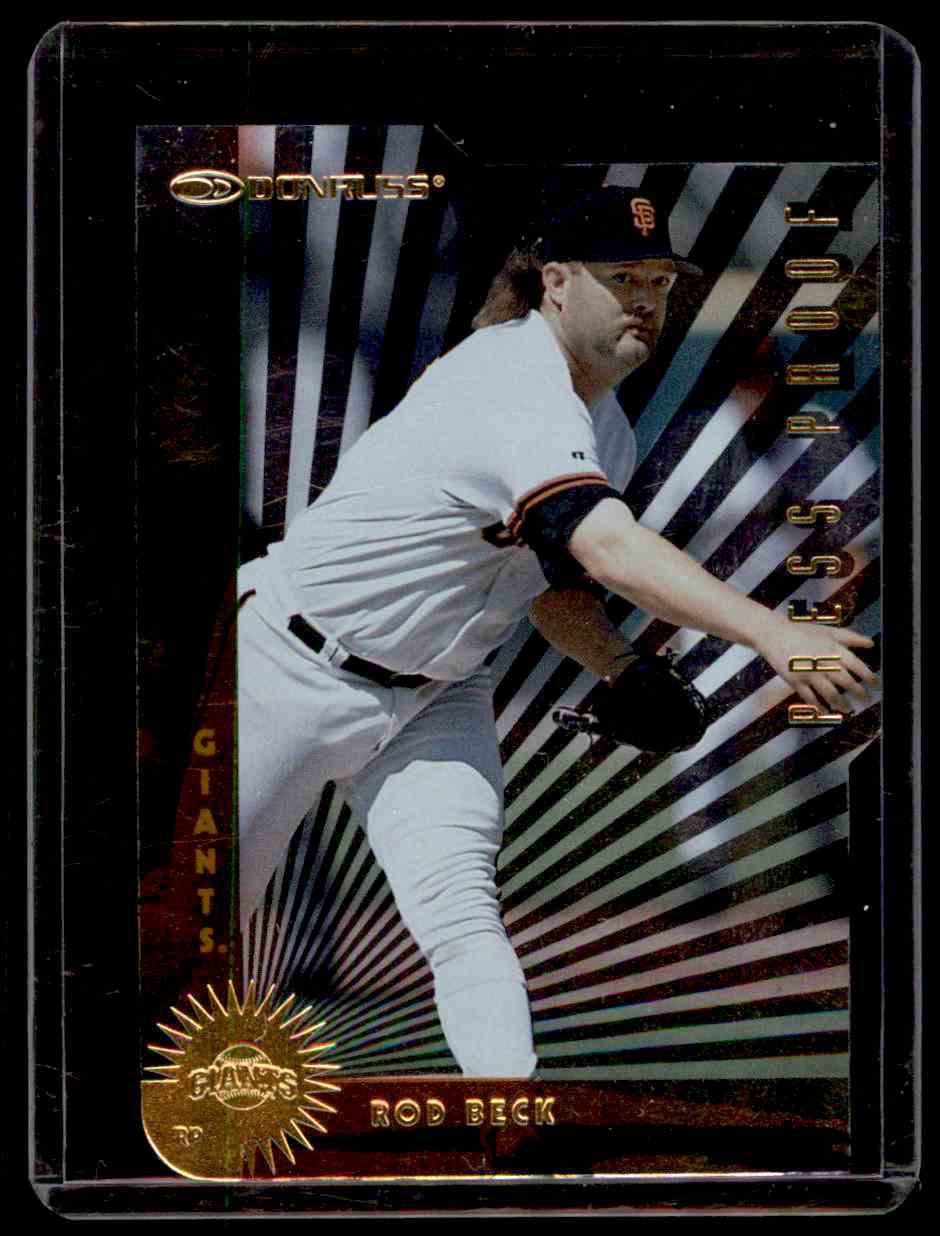 1999 Pacific Private Stock #55 Rod Beck Cubs