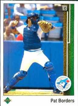 #219 Pat Borders 1994 Topps GOLD MLB Baseball Parallel Toronto Blue Jays