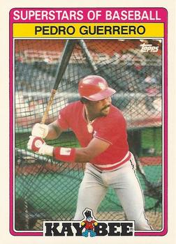 1987 Topps #360 Pedro Guerrero NM-MT Los Angeles Dodgers - Under
