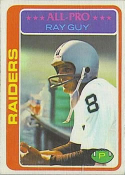 Ray Guy Memorabilia, Autographed Ray Guy Collectibles